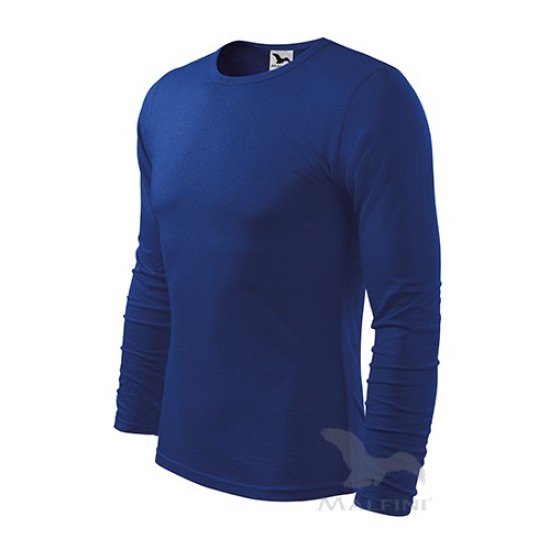 Tricou slimfit maneca lunga barbati, bumbac 160g/m2 LS 119 Malfini Albastru regal Tricou slimfit maneca lunga barbati, bumbac 160g/m2 LS 119 Malfini Albastru regal