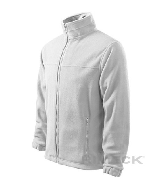 Jacheta fleece barbati, 280g/m2, 501 Malfini Alb