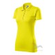 Tricou polo femei, bumbac 180g/m2, Malfini Single J.223 Galben Lamaie