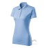 Tricou polo femei, bumbac 180g/m2, Malfini Single J.223 Albastru deschis