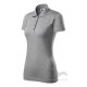 Tricou polo femei, bumbac 180g/m2, Malfini Single J.223, Gri inchis Tricou polo femei, bumbac 180g/m2, Malfini Single J.223, Gri inchis
