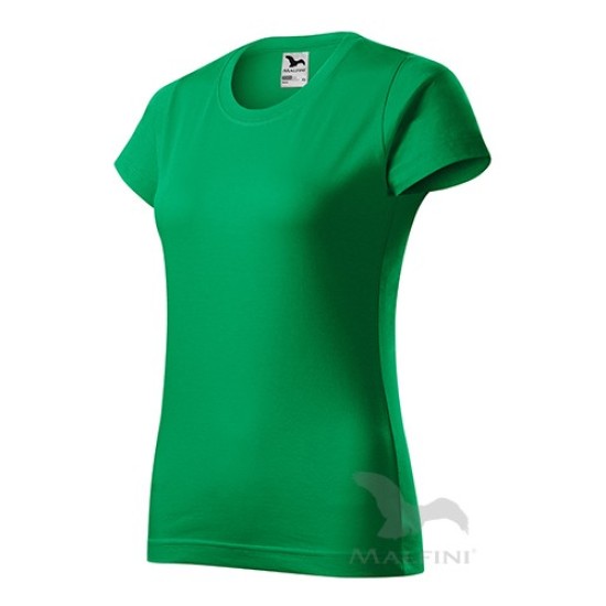 Tricou femei bumbac 160g/m2 Malfini Basic 134 Verde mediu