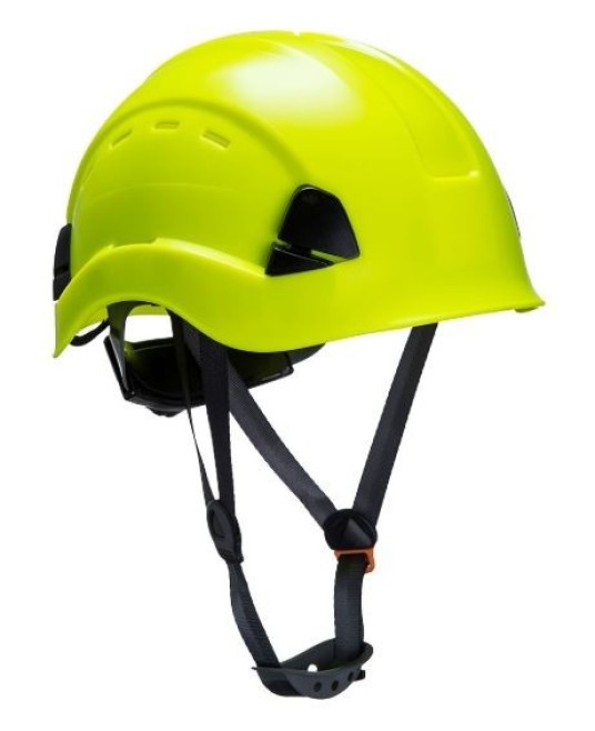 Casca ventilata pentru lucru la inaltime, calitate premium  PS63 Galben