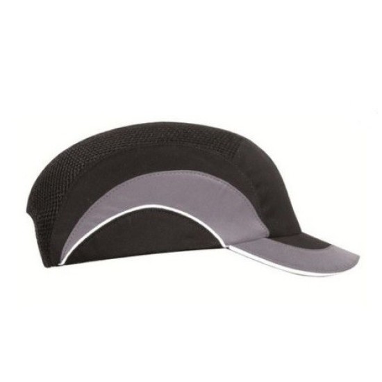 Sapca de protectie cu calota interioara prentru socuri, JSP HARDCAP, negru/gri Negru si Gri Sapca de protectie cu calota interioara prentru socuri, JSP HARDCAP, negru/gri Negru si Gri