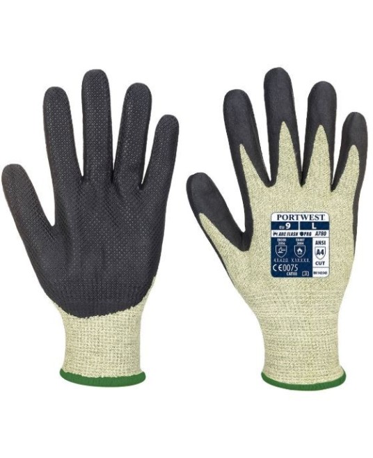 Manusa de protectie antitaiere Arc Grip [A780] Verde si negru