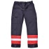 Pantaloni ignifugi, antistatici, protectie arc electric Bizflame Plus [FR56] Bleumarin si rosu
