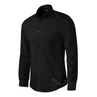 Camasa cu maneca lunga pentru barbati, model slim fit, 105g/m2 [262 Dynamic] Negru
