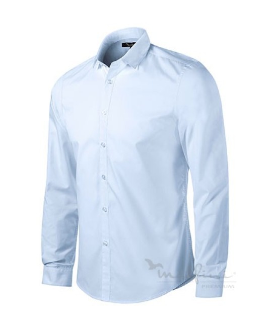Camasa cu maneca lunga pentru barbati, model slim fit, 105g/m2 [262 Dynamic] Light Blue