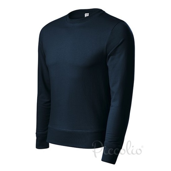 Adler-Malfini tricou cu maneca lunga unisex, bumbac, 270g/m2 Albastru marin