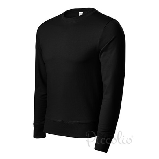 Bulza groasa cu maneca lunga, Malfini P41, unisex, 270g/mp, Negru