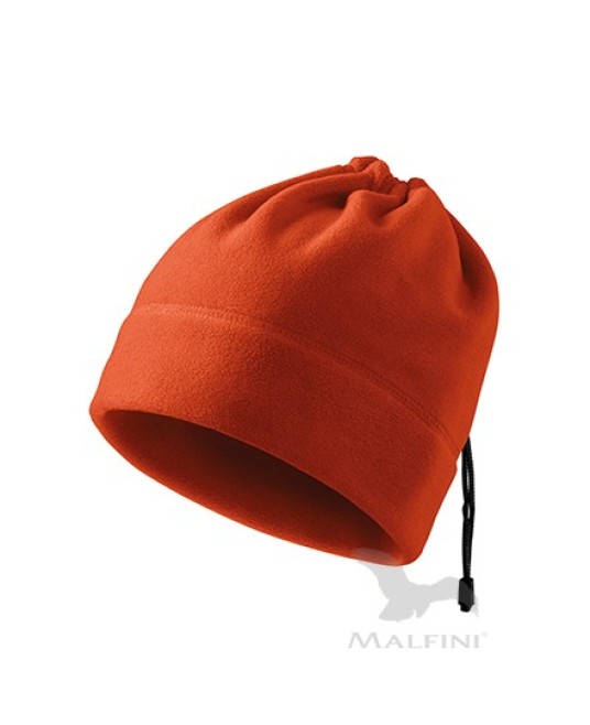 Caciula fleece unisex Portocaliu