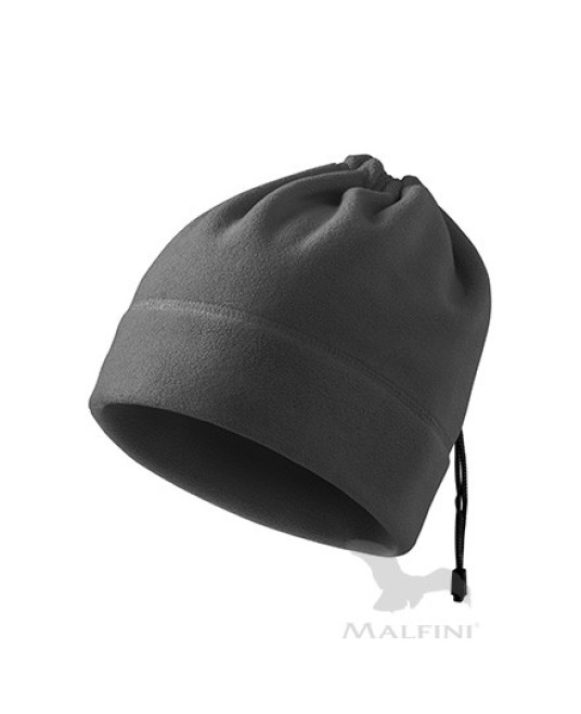 Caciula fleece unisex Gri metalic