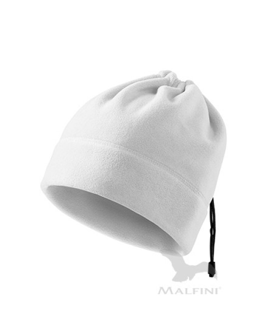 Caciula fleece unisex Alb