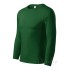 Tricou maneca lunga unisex,  bumbac 150g/m2, Malfini P75 Verde sticla