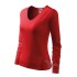 Tricou maneca lunga femei, bumbac 180g/m2, Malfini Elegance 127 Rosu
