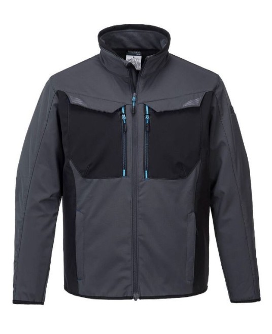 Jacheta softshell 3 straturi, colectia WX3 [T750] [T750] Gri metalic
