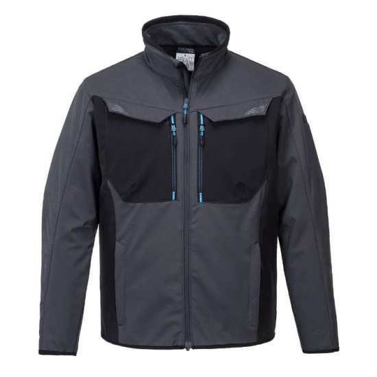 Jacheta softshell 3 straturi, colectia WX3 [T750] [T750] Gri metalic