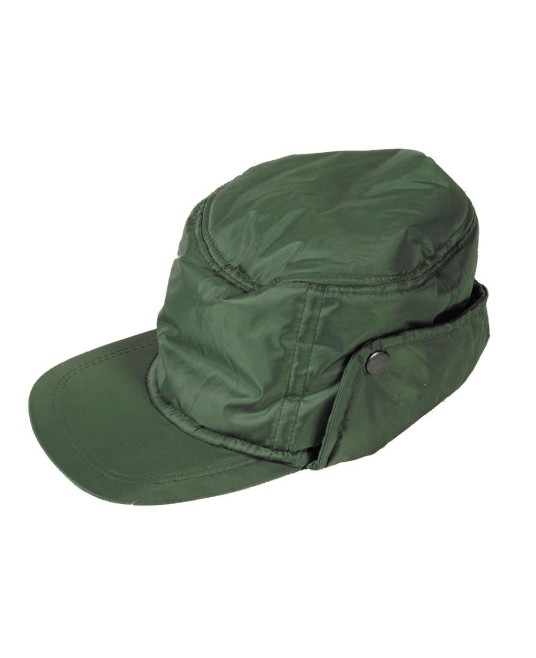 Sapca de iarna cu acoperitoare pentru urechi, impermeabila, verde