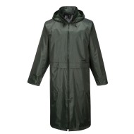 Pelerina lunga de ploaie, impermeabila, cusaturi intarite, Verde oliv