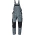 Salopeta cu pieptar vara, bumbac 200g/m2 Max Summer Gri si negru