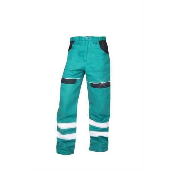 Pantaloni dungi reflectorizante Cool Trend Reflex Daily Verde si negru Pantaloni dungi reflectorizante Cool Trend Reflex Daily Verde si negru