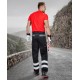 Pantaloni de lucru Cool Trend Reflex negru, dungi reflectorizante Negru si Gri Pantaloni de lucru Cool Trend Reflex negru, dungi reflectorizante Negru si Gri