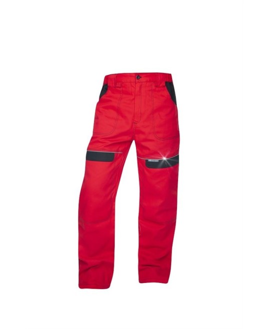 Pantaloni de lucru Cool Trend rosu, bumbac, 260g/m2 Rosu