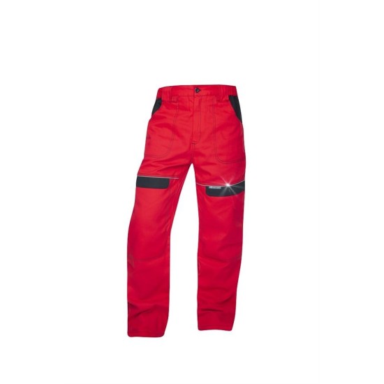 Pantaloni de lucru Cool Trend rosu, bumbac, 260g/m2 Rosu