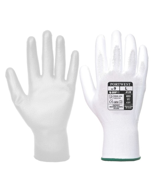 Manusi senzor de calitate, protectie mecanica [A120] Alb