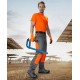 Pantaloni de lucru foarte rezistenti, tercot 235g/m2, 2Strong Gri si Portocaliu Pantaloni de lucru foarte rezistenti, tercot 235g/m2, 2Strong Gri si Portocaliu