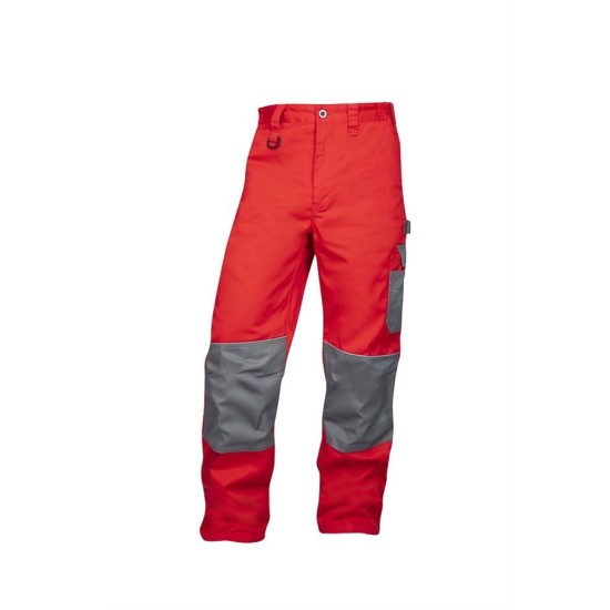 Pantaloni de lucru foarte rezistenti, tercot 235g/m2, 2Strong Rosu Pantaloni de lucru foarte rezistenti, tercot 235g/m2, 2Strong Rosu