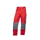 Pantaloni de lucru foarte rezistenti, tercot 235g/m2, 2Strong Rosu Pantaloni de lucru foarte rezistenti, tercot 235g/m2, 2Strong Rosu