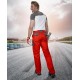 Pantaloni de lucru foarte rezistenti, tercot 235g/m2, 2Strong Rosu Pantaloni de lucru foarte rezistenti, tercot 235g/m2, 2Strong Rosu