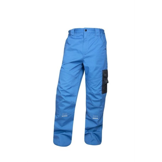 Pantaloni de lucru premium 4Tech, tercot 240g/m2,Albastru-negru Pantaloni de lucru premium 4Tech, tercot 240g/m2,Albastru-negru