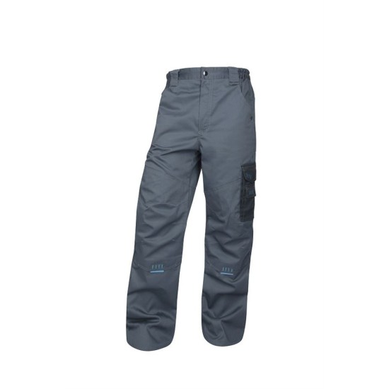 Pantaloni de lucru premium 4Tech, tercot 240g/m2,Gri