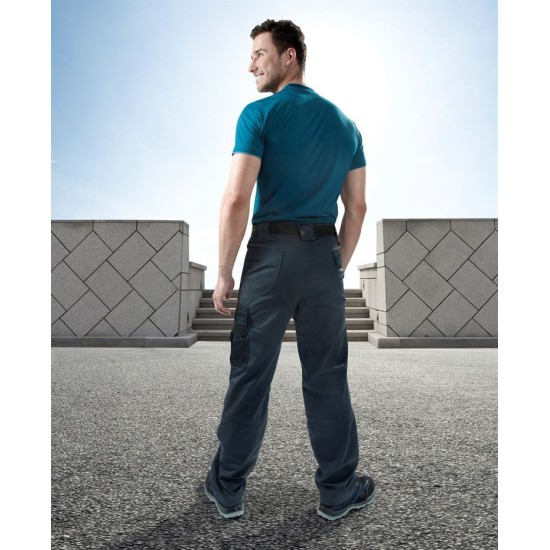 Pantaloni de lucru premium 4Tech, tercot 240g/m2,Gri Pantaloni de lucru premium 4Tech, tercot 240g/m2,Gri