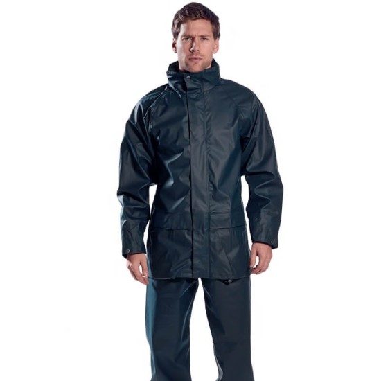 Costum ploaie poliuretan, maxima rezistenta la apa, 330g/m2 Costum ploaie poliuretan, maxima rezistenta la apa, 330g/m2