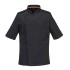 Jacheta cu maneca scurta pentru bucatari, plasa MeshAir [C738] Negru