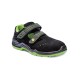 Sandale de protectie ESD foarte comode S1P Negru cu verde - minim 30 perechi Sandale de protectie ESD foarte comode S1P Negru cu verde - minim 30 perechi