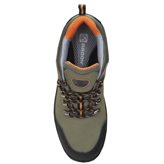 Pantofi de protectie cu bombeu compozit si lamela, S1P [G3163] Khaki