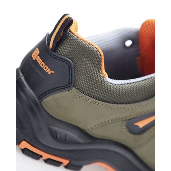Pantofi de protectie cu bombeu compozit si lamela, S1P [G3163] Khaki
