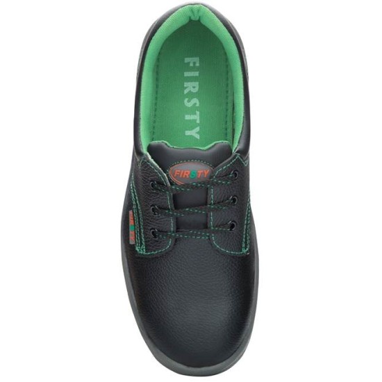 Pantofi de protectie cu bombeu metalic si lamela, talpa PU/PU, S3 [G3273] Negru si verde
