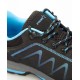 Pantofi de lucru femei, softshell O1[G3319] Negru si albastru