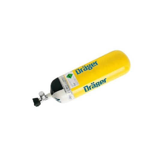 Draeger butelie oxigen din otel Galben Draeger butelie oxigen din otel Galben