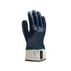 Manusi de protectie imersate complet in nitril, manseta larga Albastru Manusi de protectie imersate complet in nitril, manseta larga Albastru