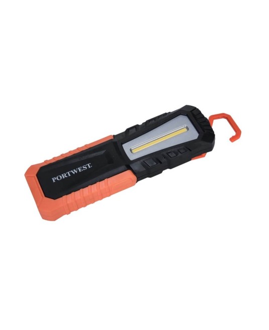 Lanterna LED reincarcabila USB, rezistenta la impact si impermeabila [PA78] Negru