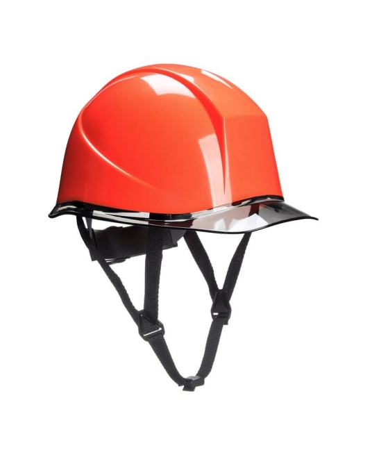Casca de protectie cu cozoroc transparent, model special Portwest [PV74] Portocaliu
