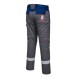 Pantaloni ignifugi antistatici protectie arc electric Bizflame Ultra [FR06] Gri