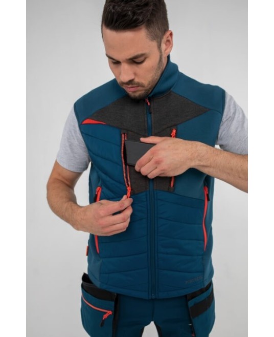 Vesta vatuita gama premium Portwest, colectia DX4 [DX470] Albastru