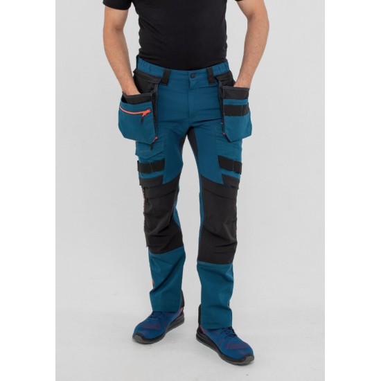 Pantaloni de lucru Holster, gama premium Portwest, colectia DX4 [DX440] Albastru
